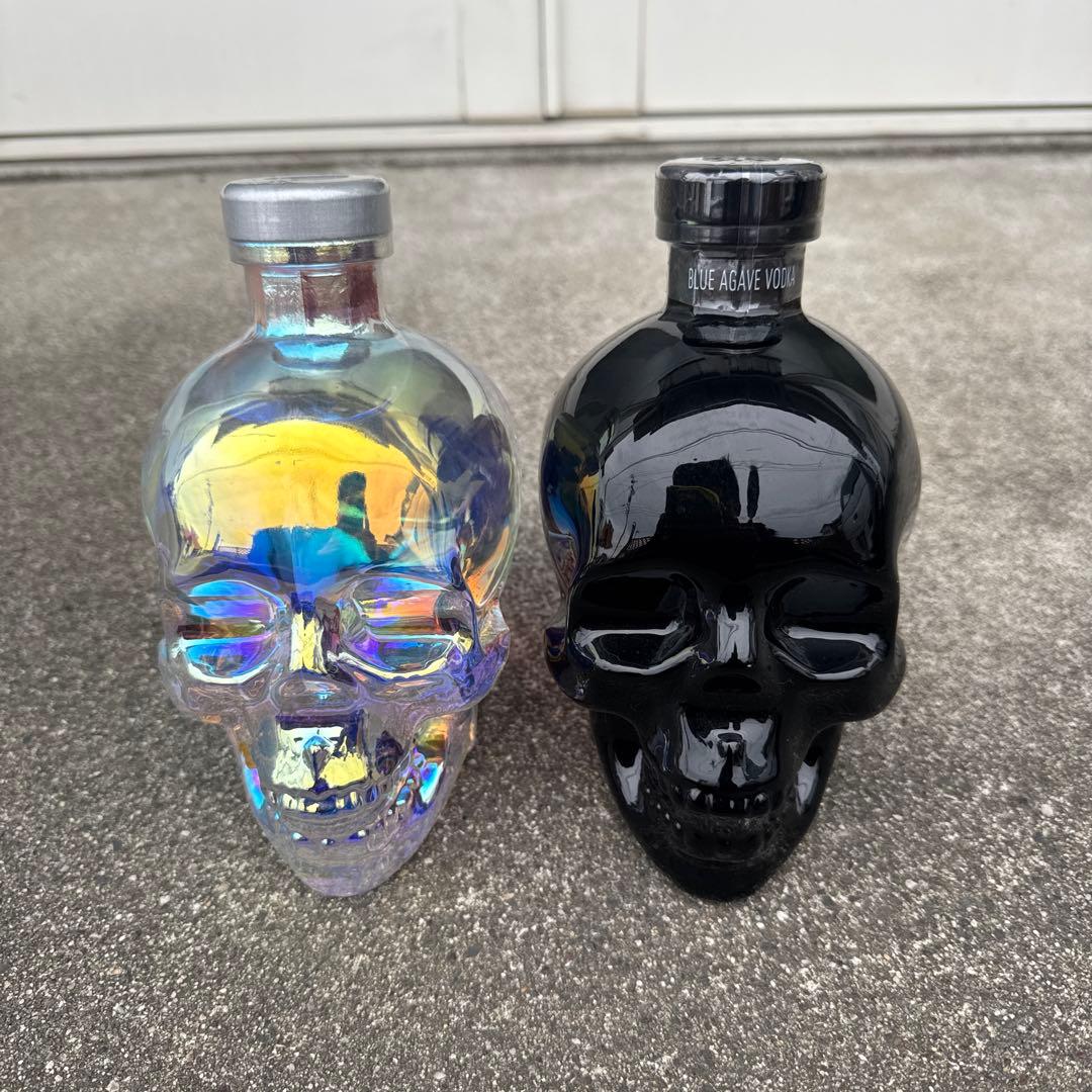 Crystal Head スカルボトル 2本セット