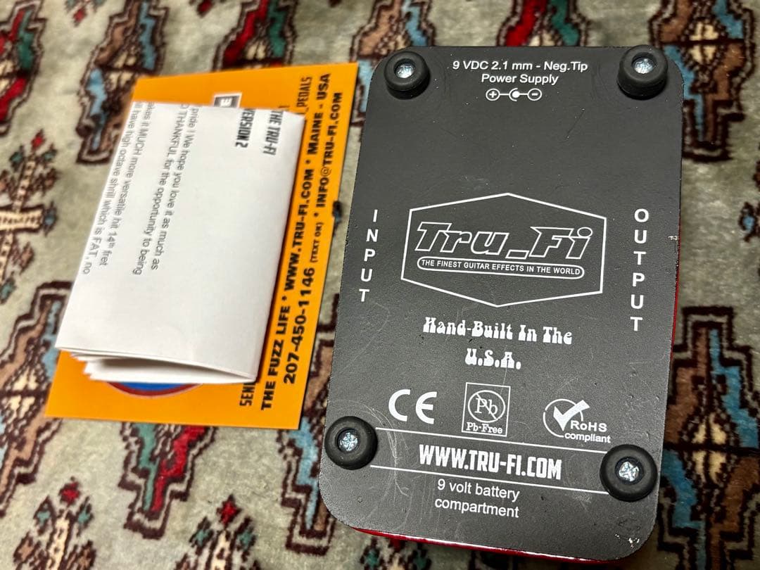 週末値下げ Tru-Fi Super-Fuzz 新品同様