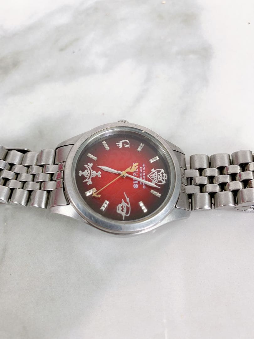 ＊【不動】ワンピース限定版公式メモリアルウォッチ　火拳のエース 炎の記憶　腕時計