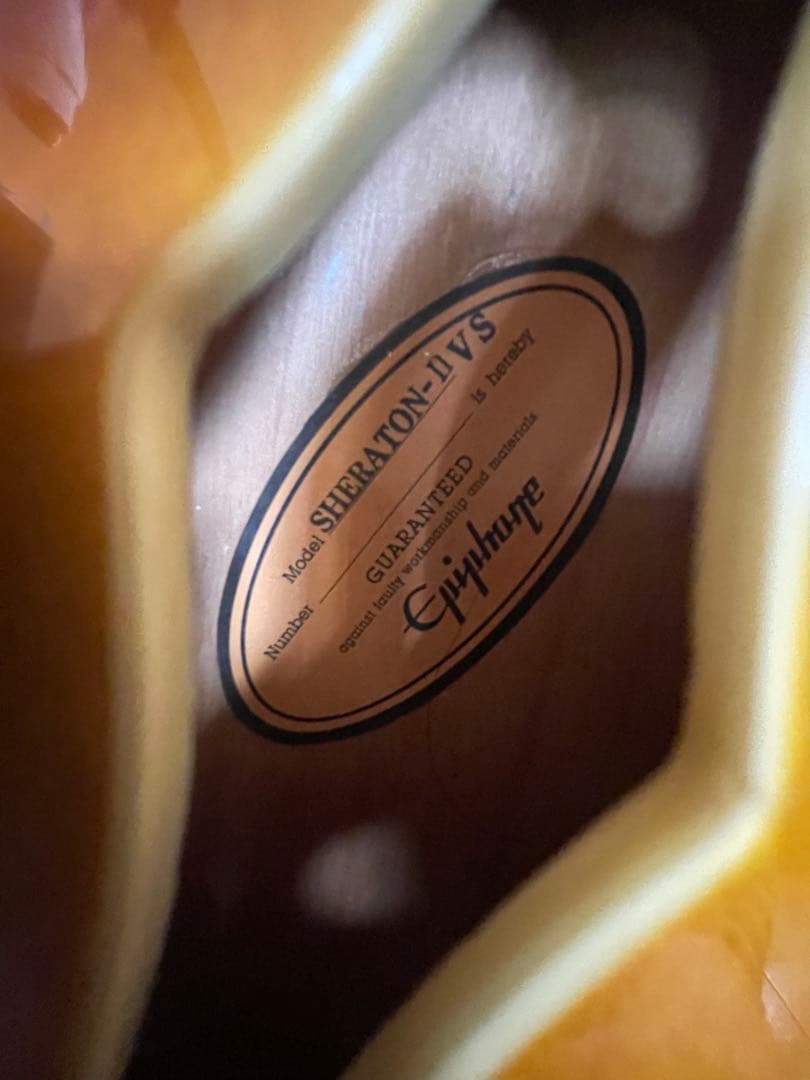 Epiphone Sheraton II ハードケース付き