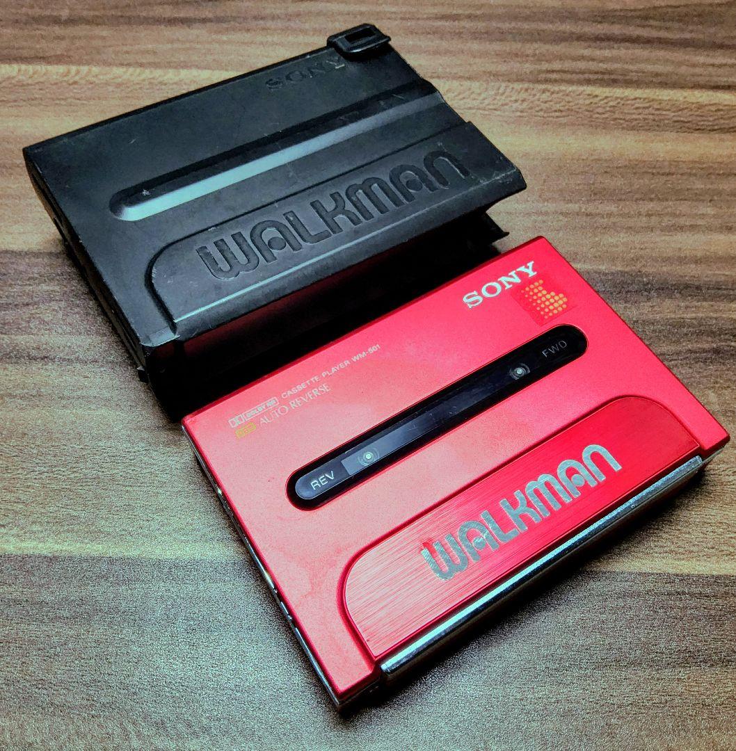 【超極美品 超レア！】SONY ウォークマン WM-501 レッド ジャンク