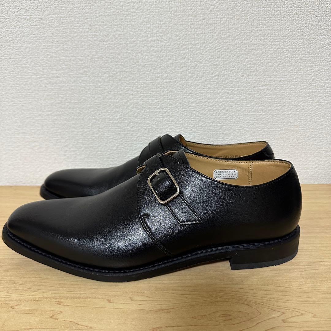 未使用級★リーガル　シングルモンクストラップ　 ビジネスシューズ　革靴 27