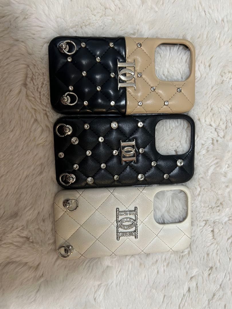 Darich iPhone用キルティングケース 3点セット