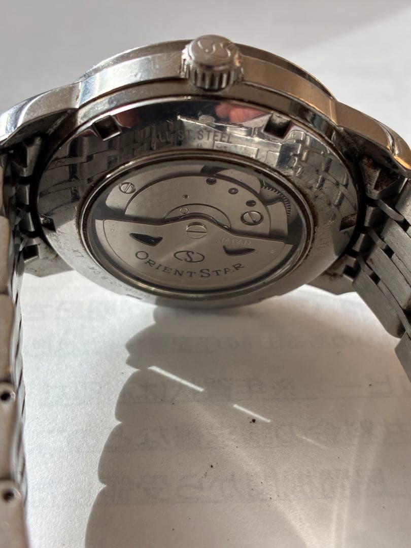 ORIENT STAR 自動巻き　ブラック