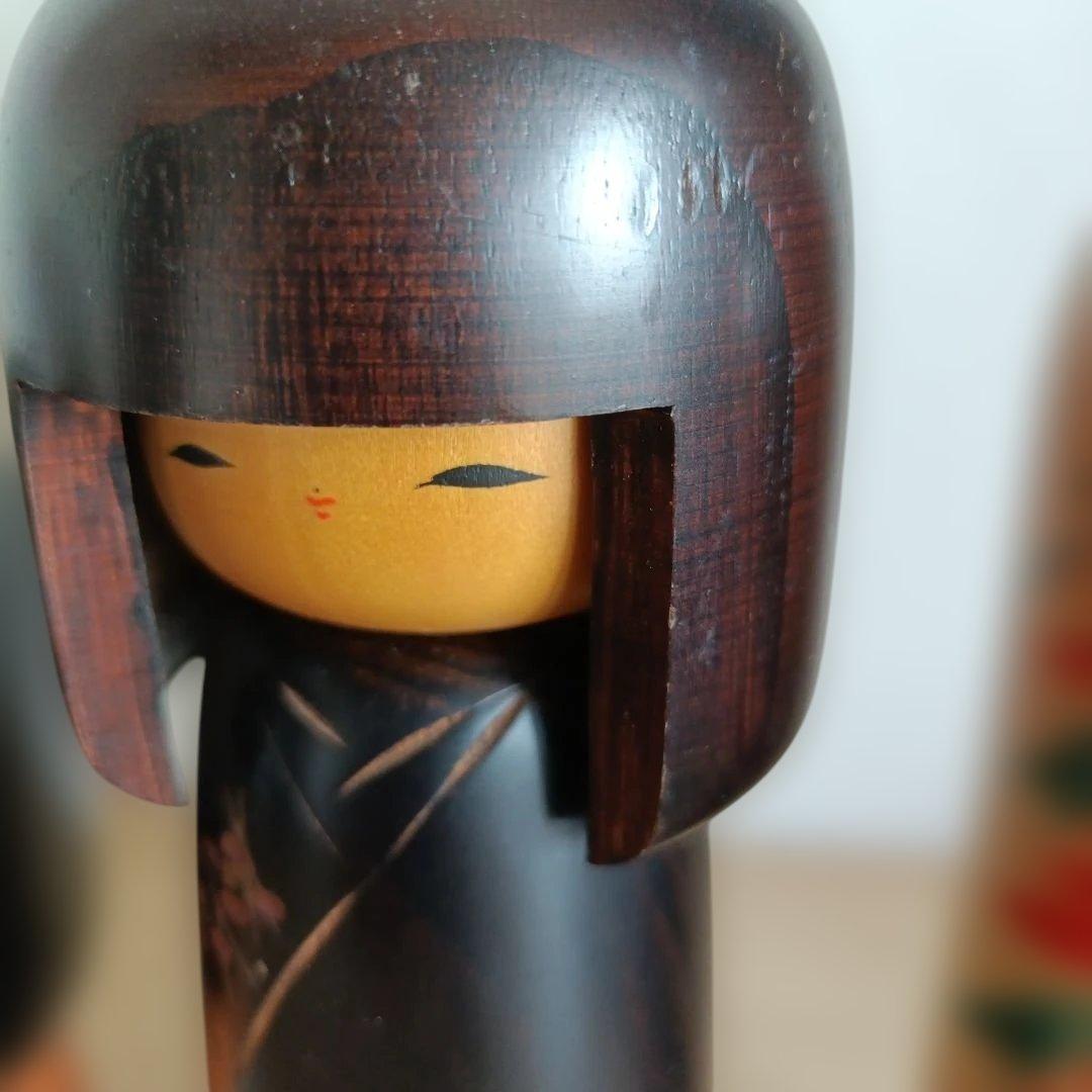 ◆コケシ　7体　卯三郎　山岸政好ほか