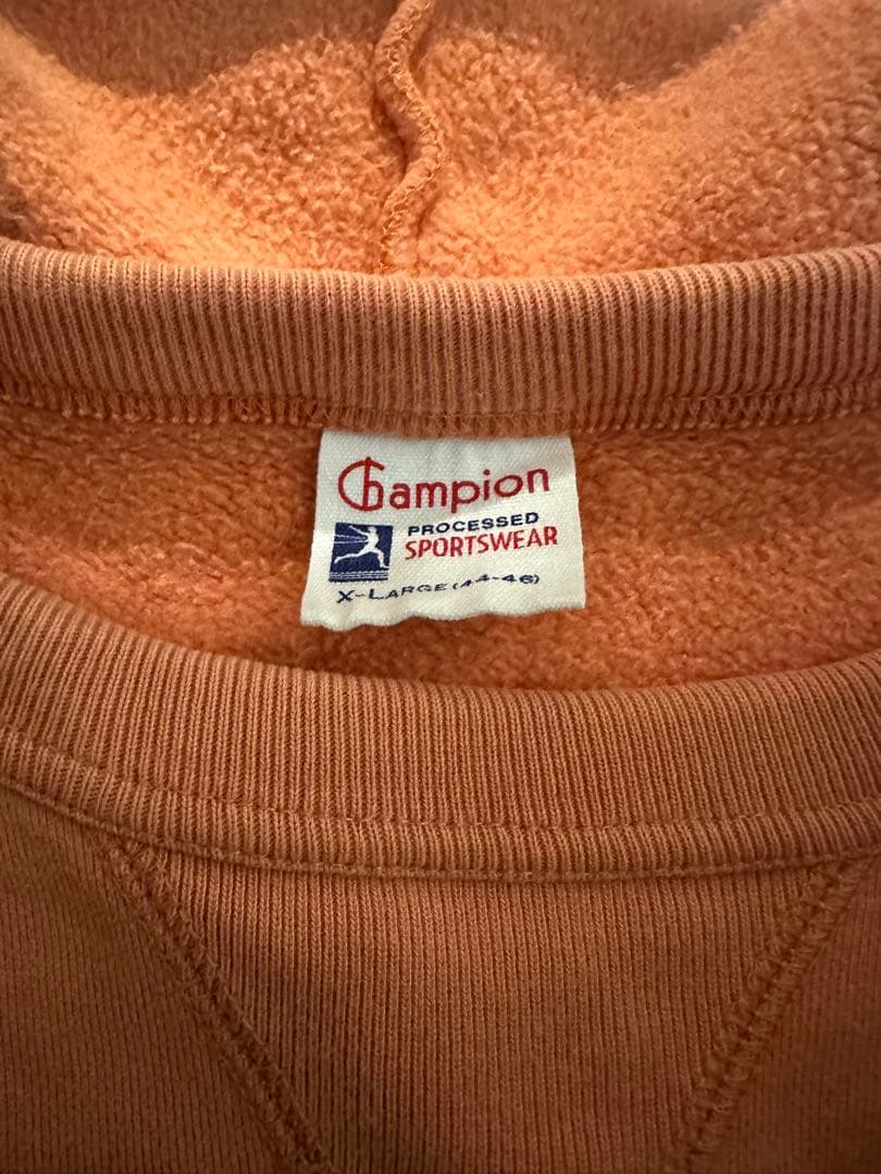 Champion ランタグ　リバースウィーブ　後付けフード