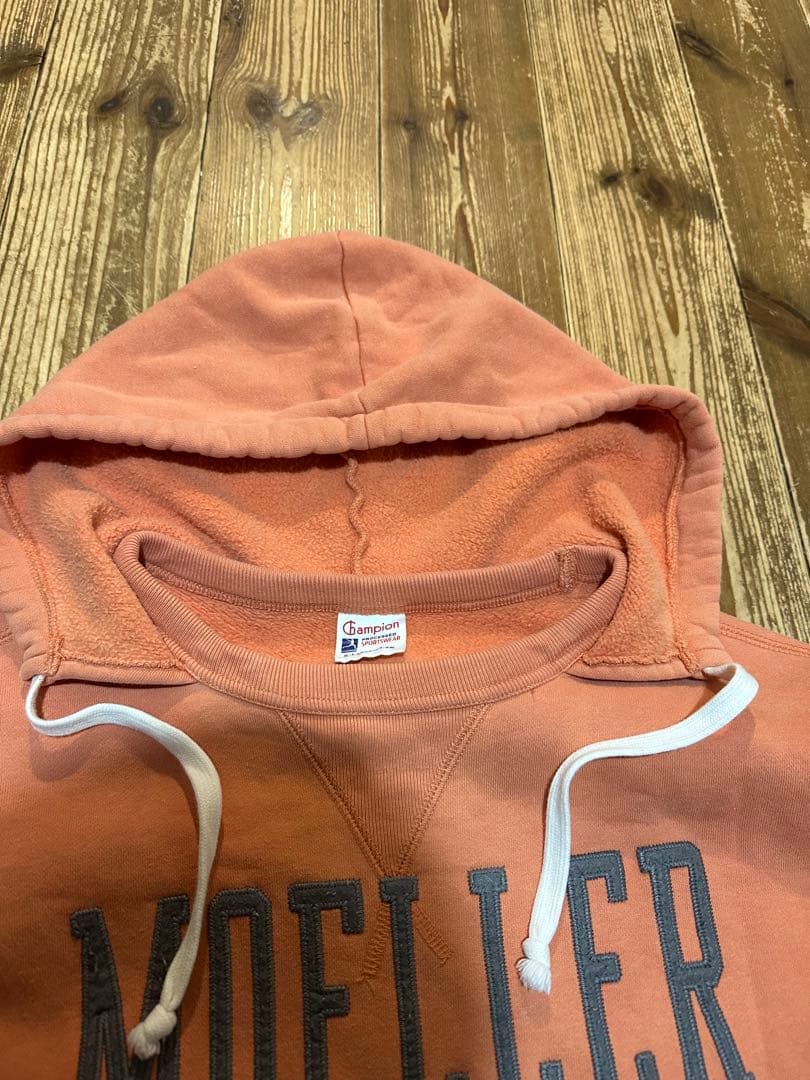 Champion ランタグ　リバースウィーブ　後付けフード