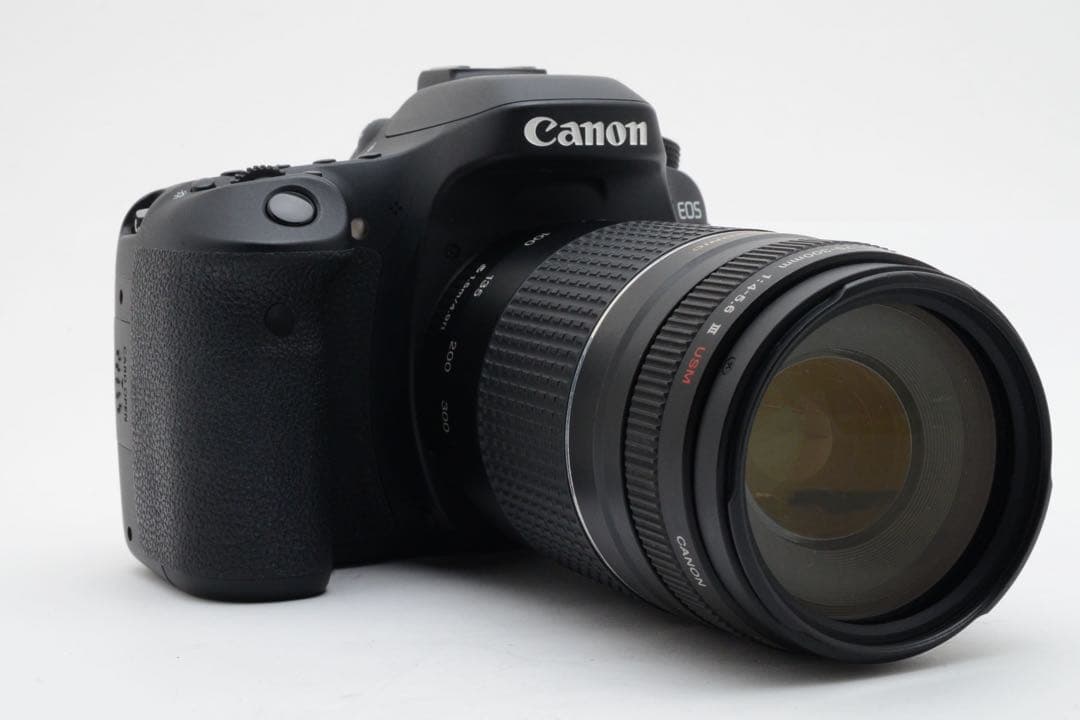 保証付き/デジタル 一眼レフ カメラ Canon EOS 80D望遠レンズセット