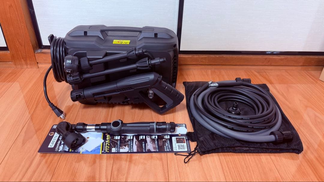 【未使用セット】高圧洗浄機 G-WASH Plus ＋ 純水器 JU‑03