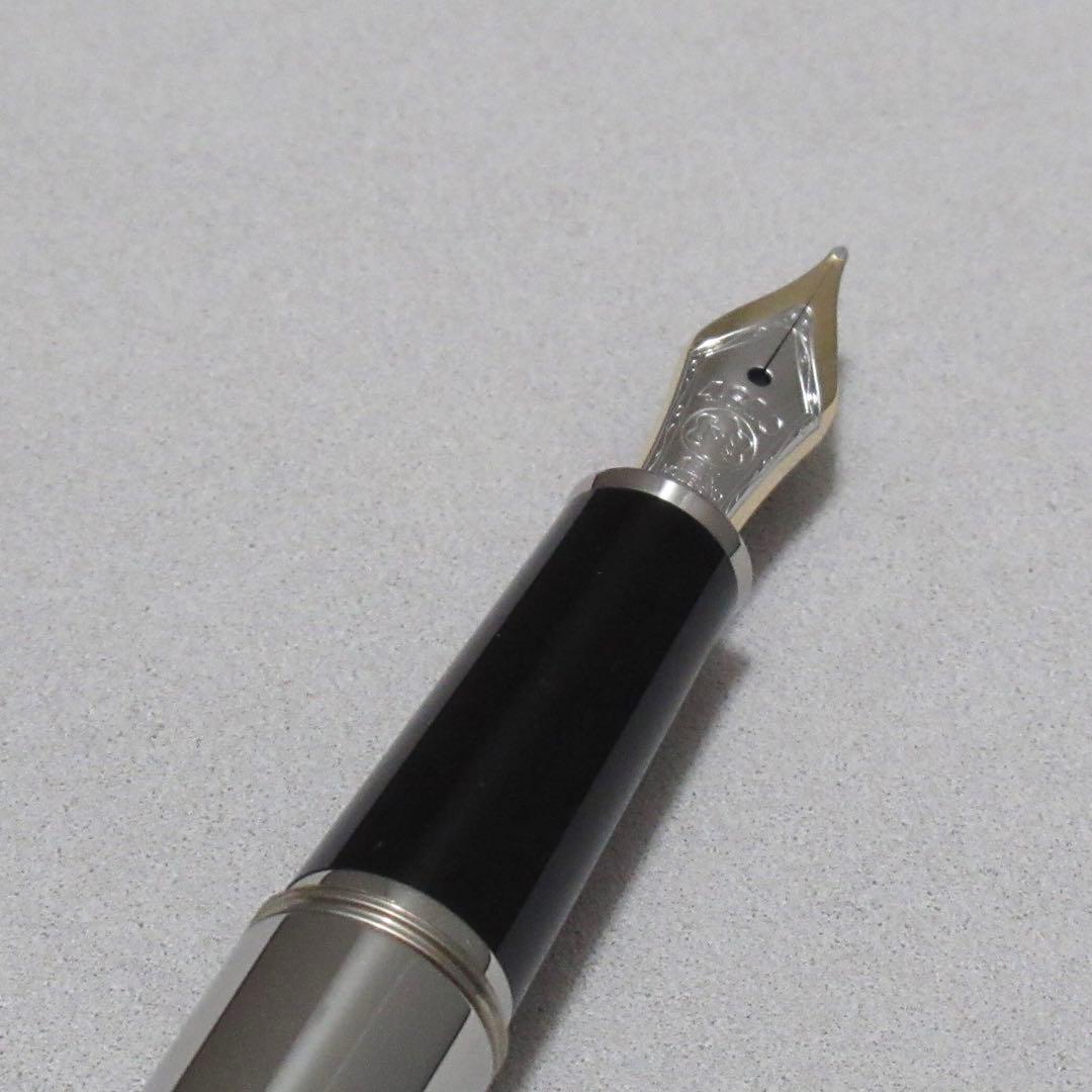 モンブラン 万年筆 145 ソリテール ヘマタイト 3508