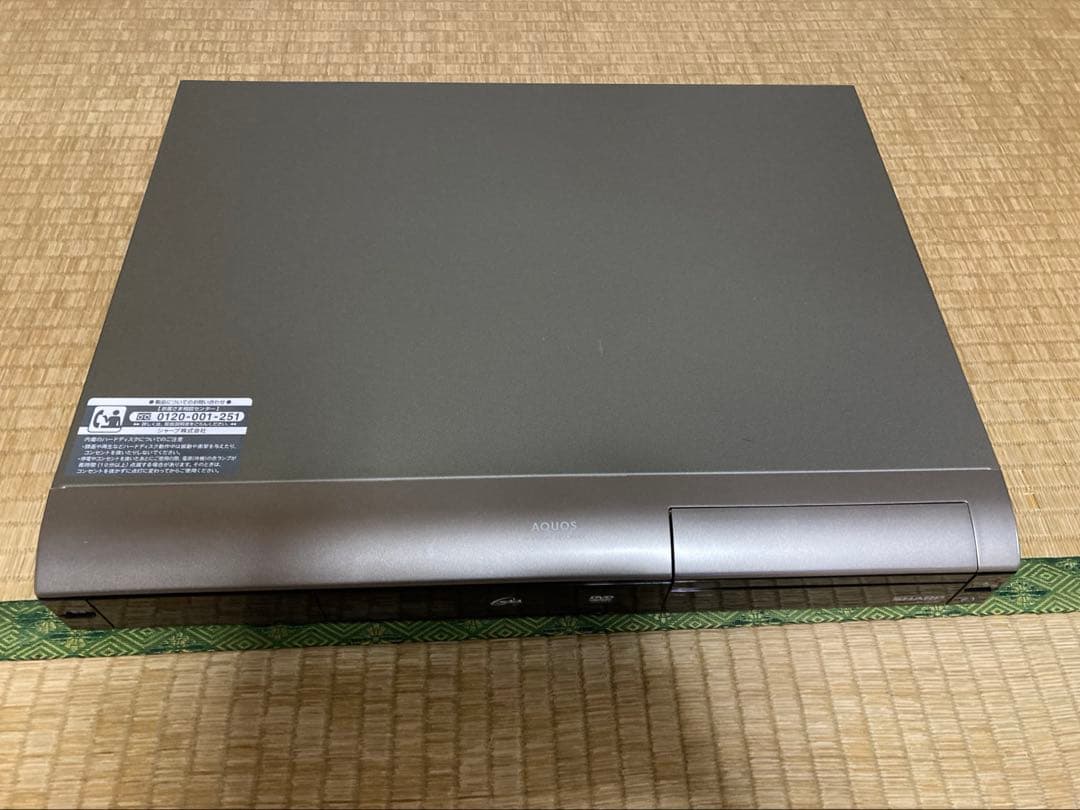 SHARP DV-AC82 DVDレコーダーフルセット　動作良好　送料無料！