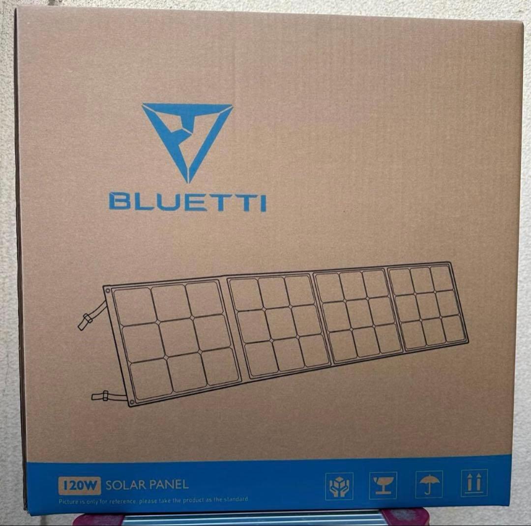 BLUETTI SP120ソーラーパネル 電源充電 新品