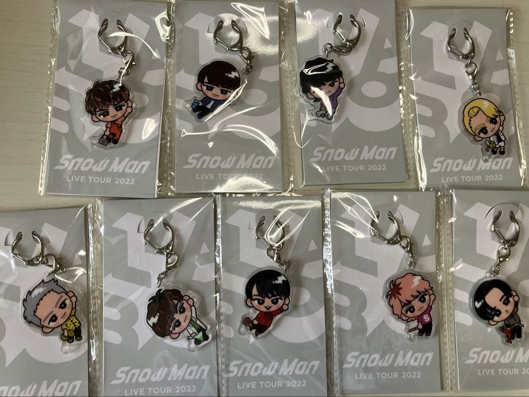 すのチル アクリルキーホルダー まとめ売りMan 新品未開封