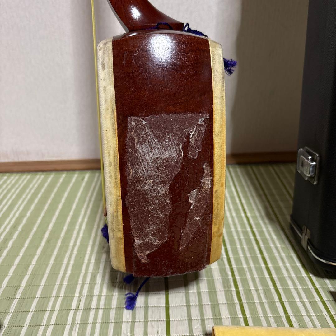 三味線　和楽器　バチ　撥　弦　駒　ハードケース　弦楽器