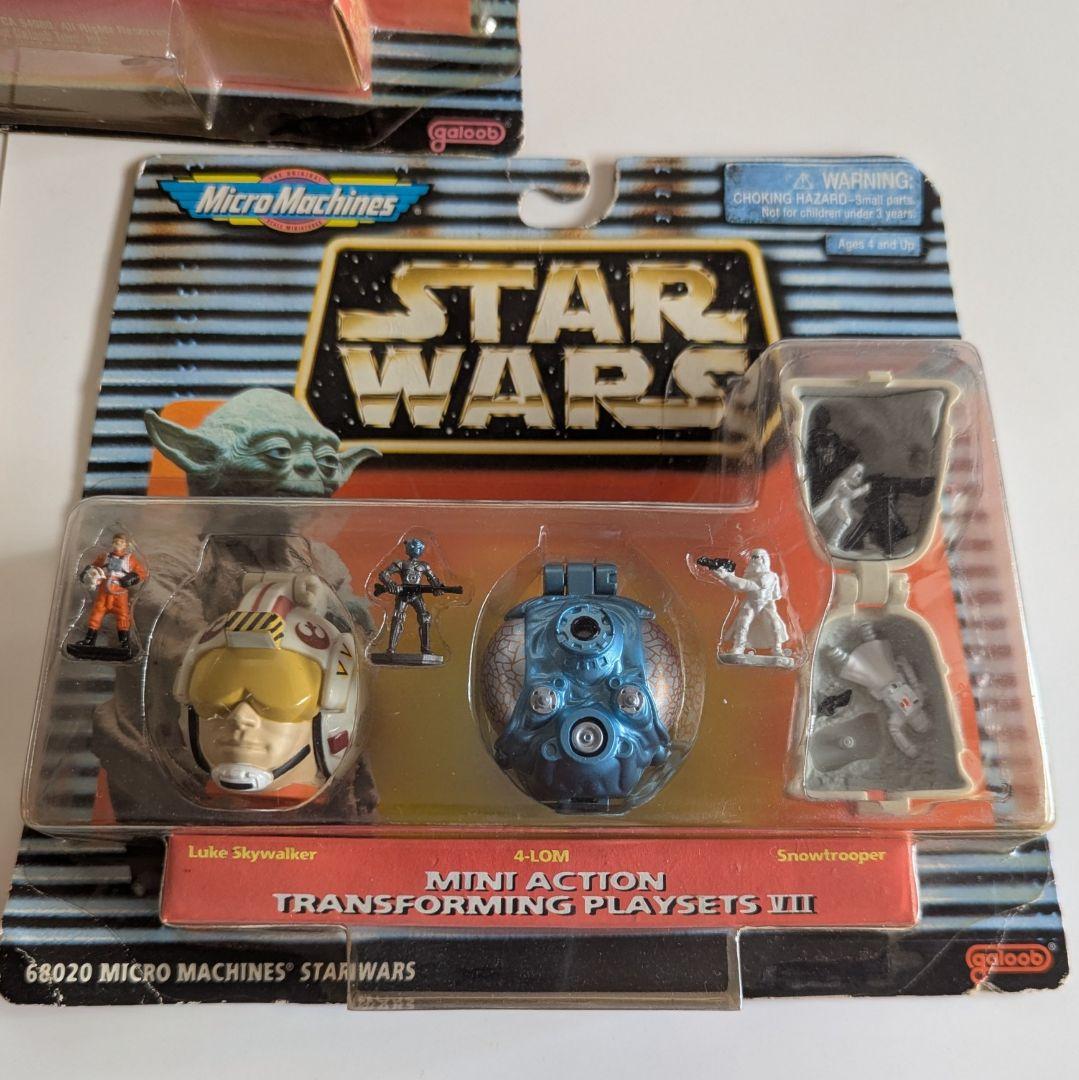 STARWARS　MicroMachines ヘッドコレクション　3点セット