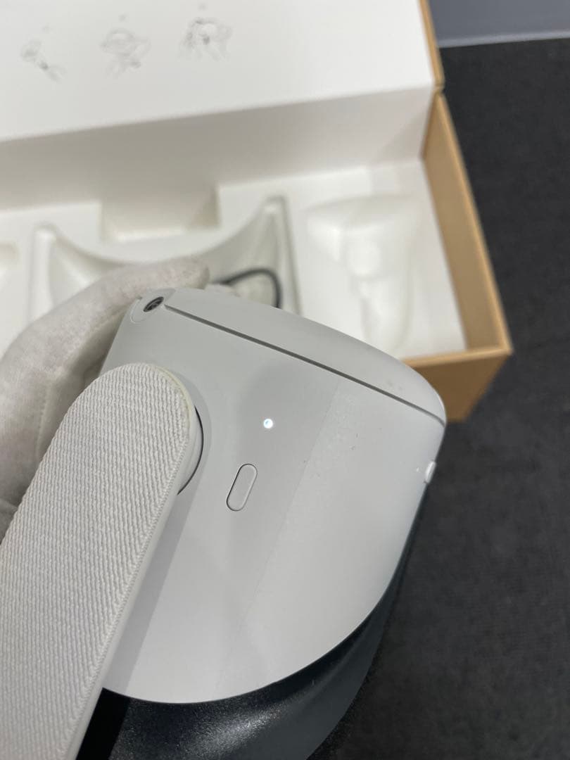 quest2 128GB ヘッドセット ホワイト コントローラー2個付き