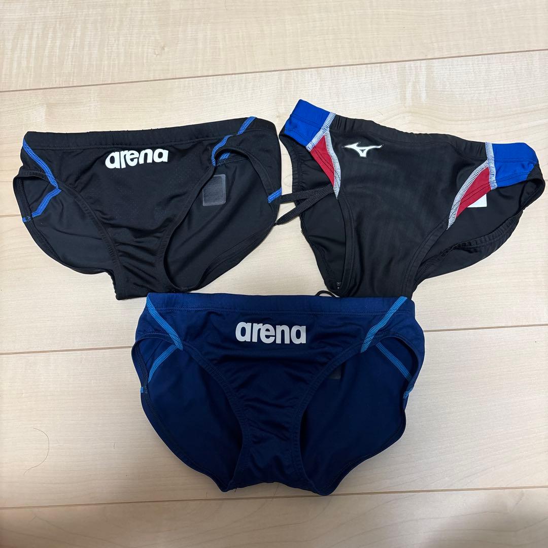 y*n様 arena、mizuno 競パン3枚セット