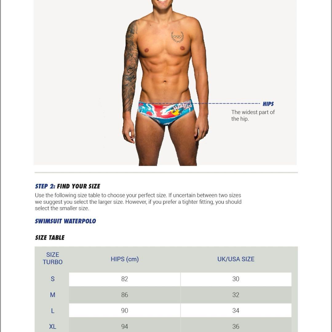 【新品】 TURBO ターボ メンズ水着 Sサイズ 水球水着 ブイパン Vパン