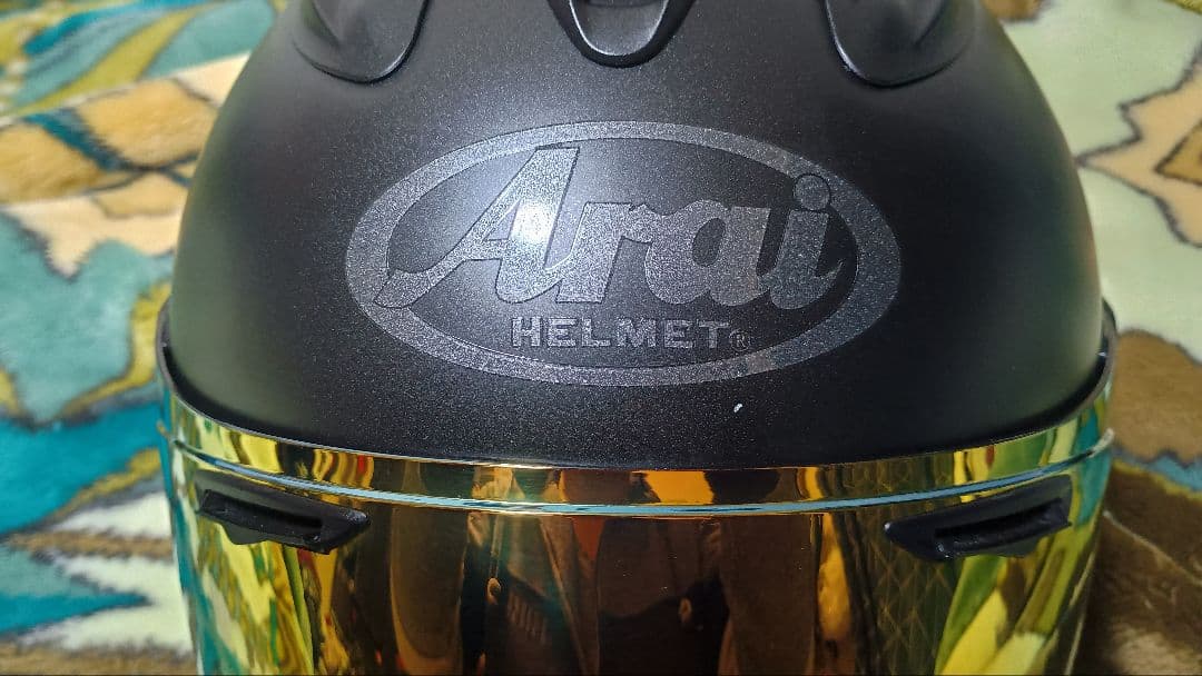 アライRX-7X マッドブラック　ミラーシールド付き　XL