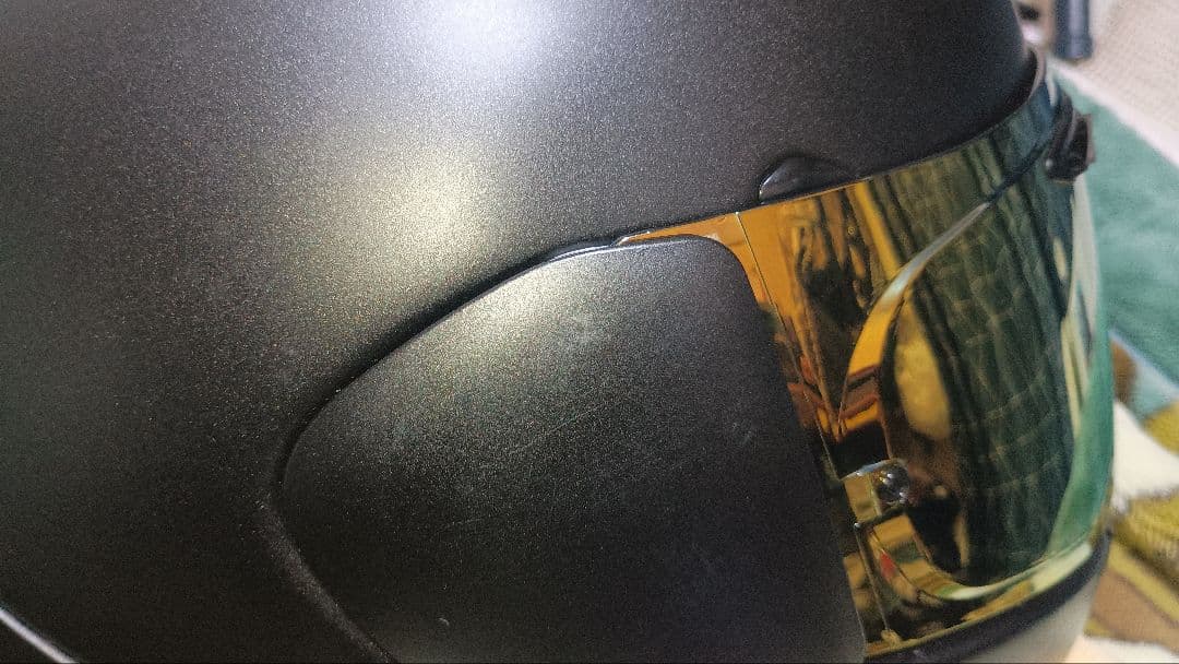 アライRX-7X マッドブラック　ミラーシールド付き　XL