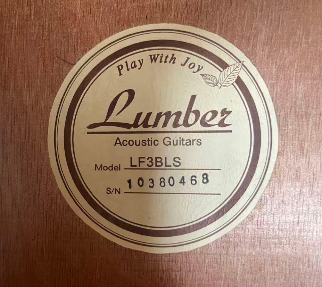 Lumber LF-3BLS アコースティックギター　 箱付き
