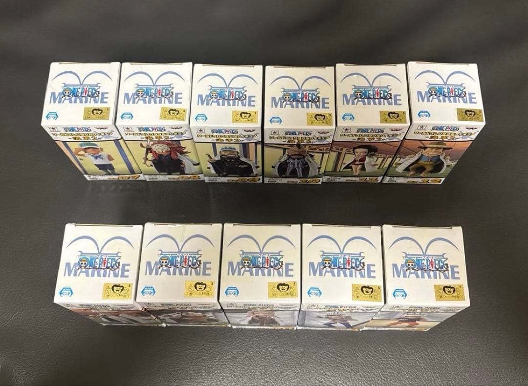 ワンピース　ワールドコレクタブルフィギュア　海軍1＆海軍2　計11体セット