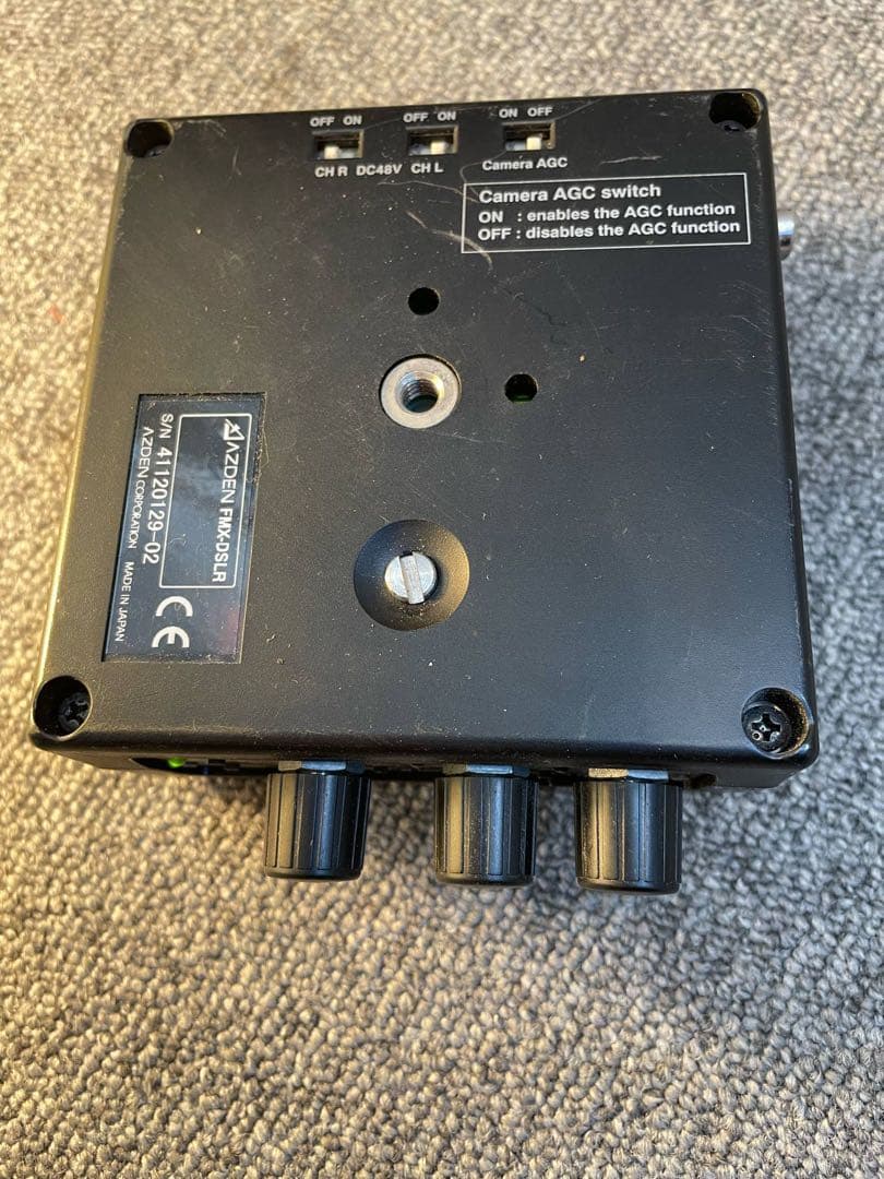 AZDEN ( アツデン ) FMX-DSLR 2チャンネルポータブルミキサー