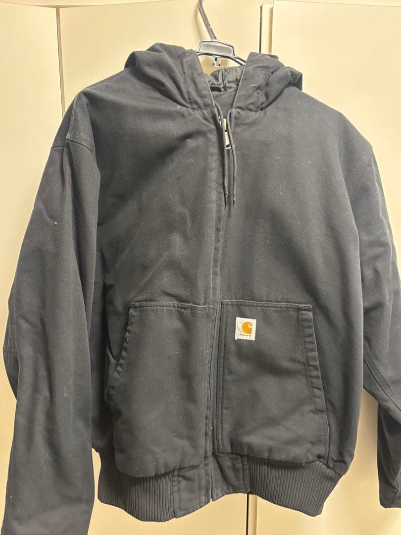 Carhartt フード付きジャケット 黒