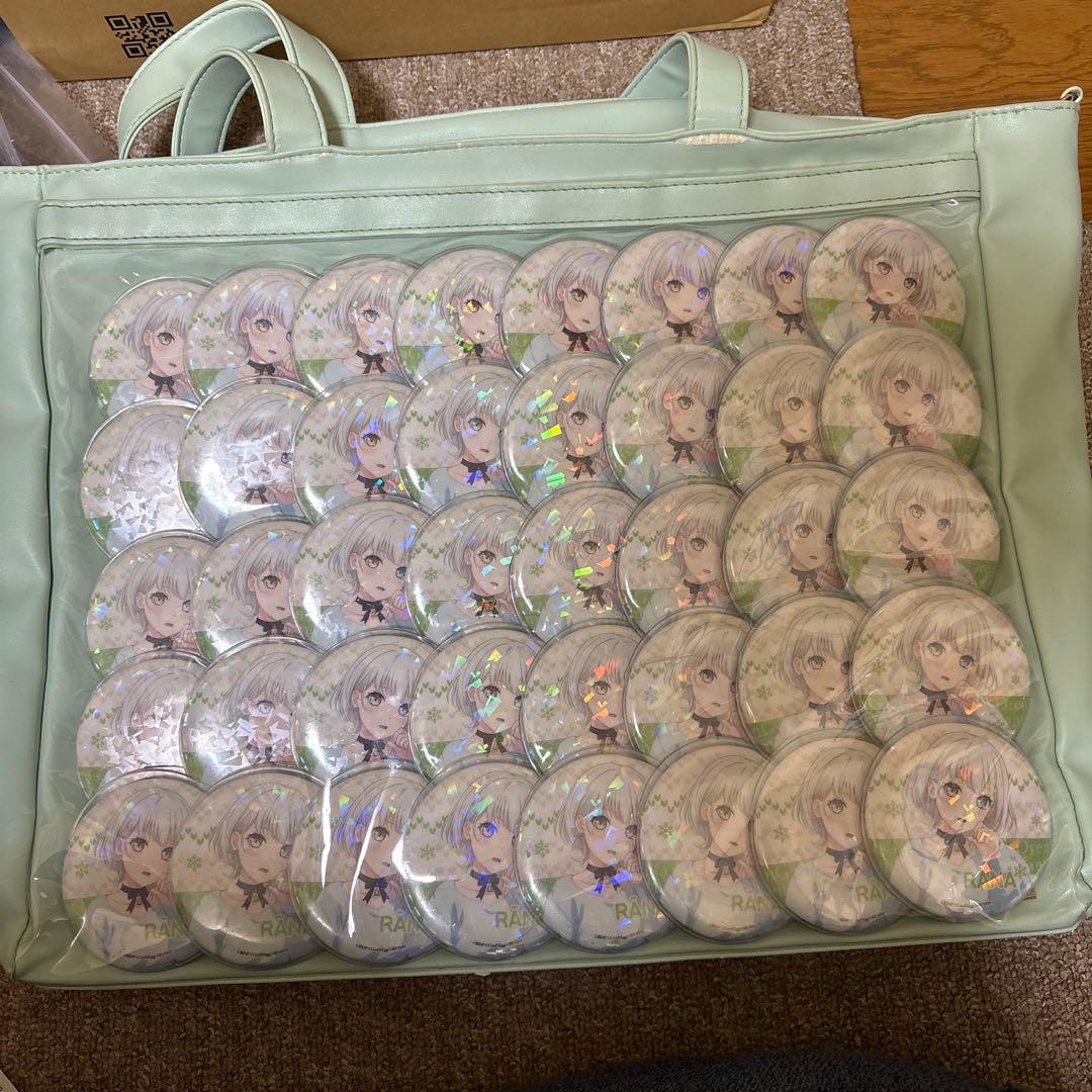 2023 gigo winter 要楽奈　ビッグ缶バッジ　A3 痛バッグ