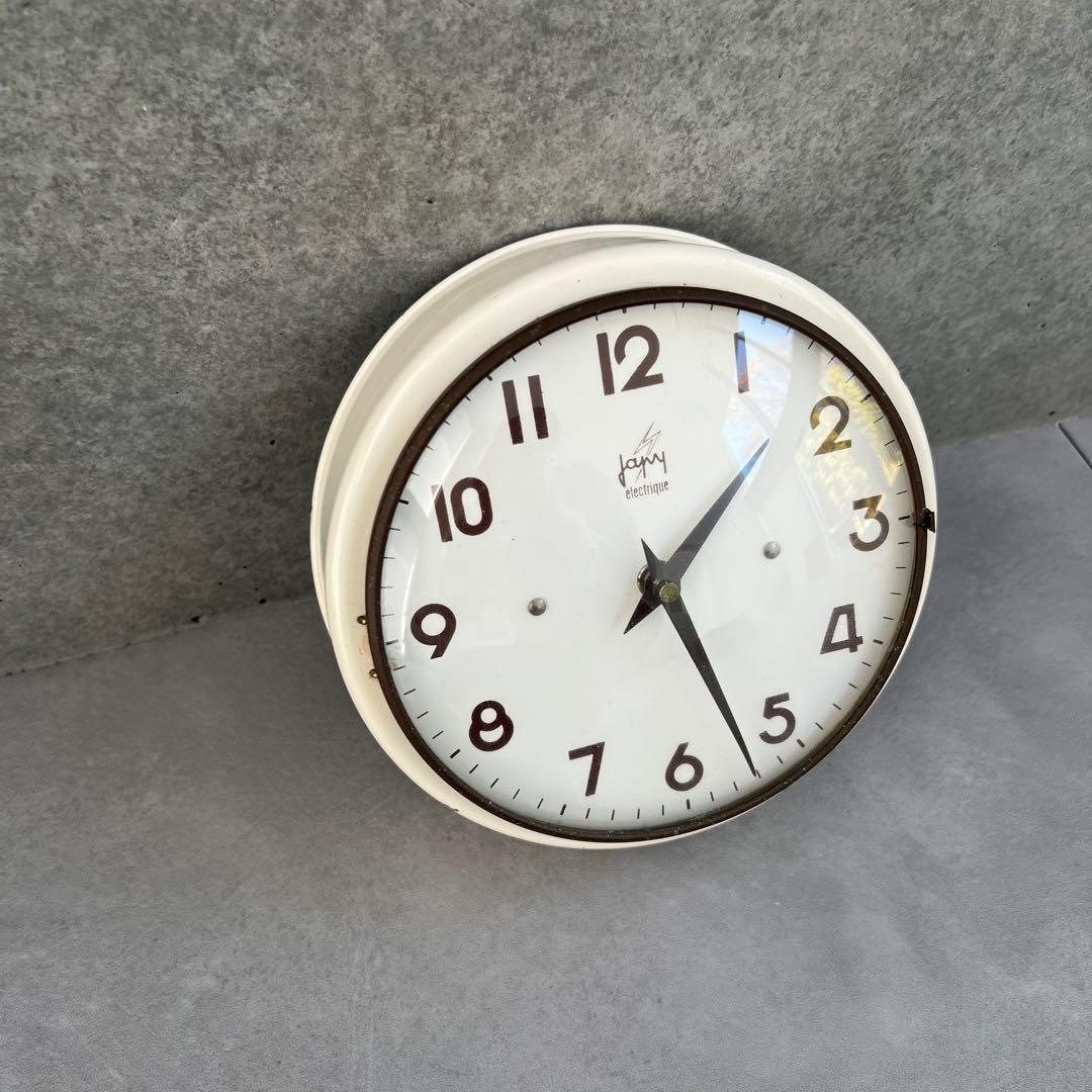 electriqueヴィンテージ ウォールクロック インダストリアル 壁掛け時計
