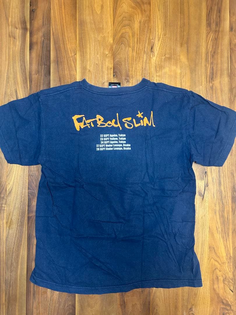 【ティッコ】FatboySlim ツアーTシャツ ネイビー