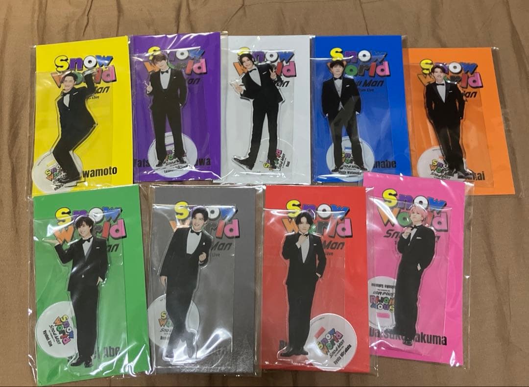 Man スノーワールド　アクリルスタンド