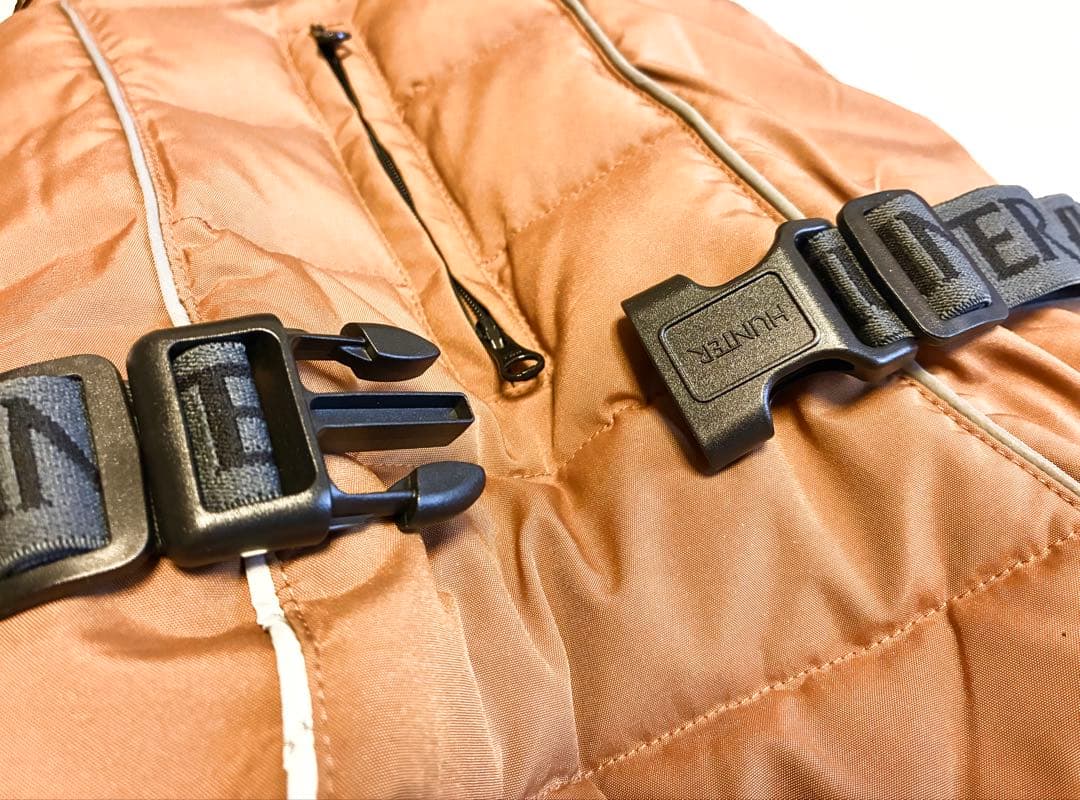 《 美品 》HUNTER 犬 服 コート パクソン 着丈35 caramel