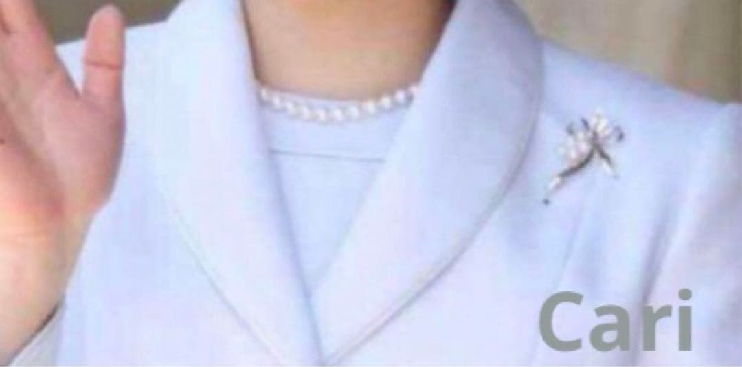 【美品☆】愛子様ご着用♡ ミキモト ロングセラー　パール　SV ブローチ　箱付き