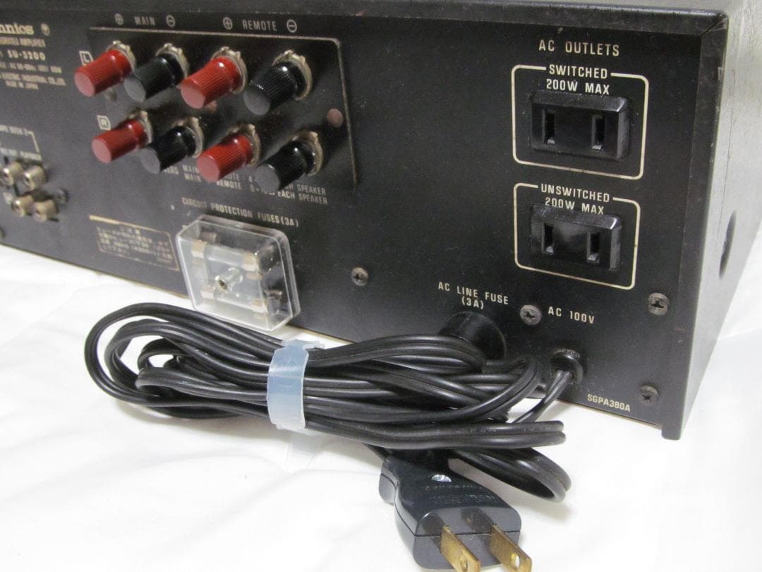 テクニクス アンプ SU-3200+チューナー ST-3200 軽整備済