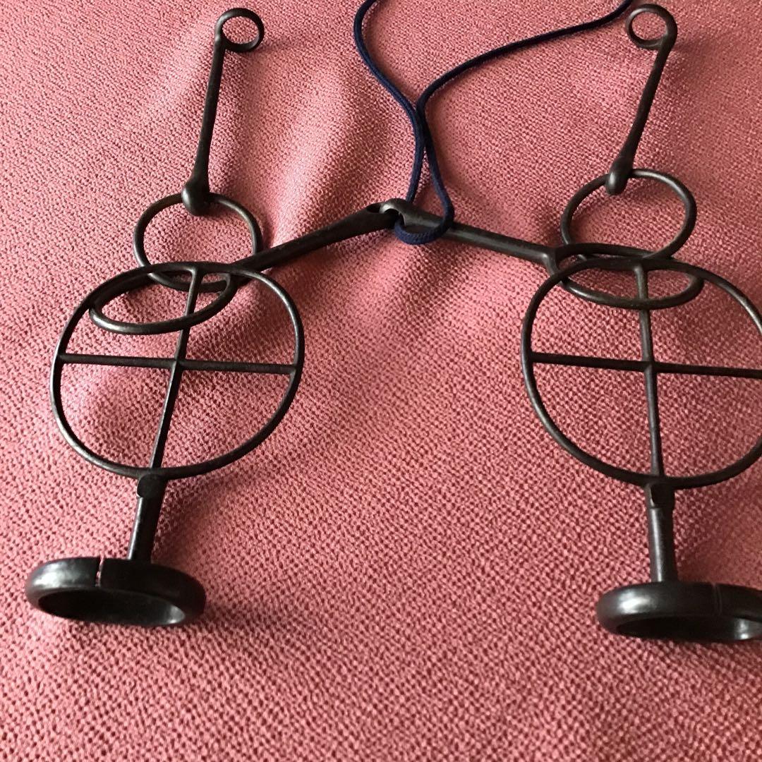 馬具　馬銜　(はみ］　江戸期上級侍馬具　時代江戸期