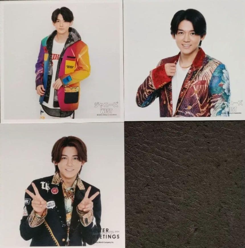 小瀧望 ジャニーズWEST WEST. 公式写真 ① ソロ 個人のみ