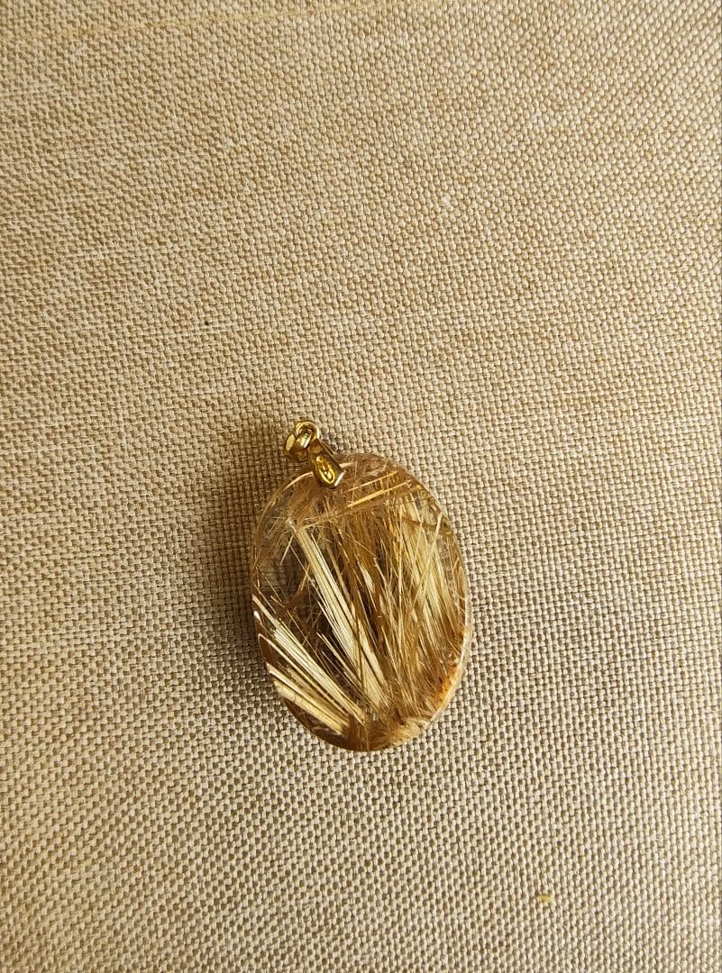 タイチンルチルペンダントトップ