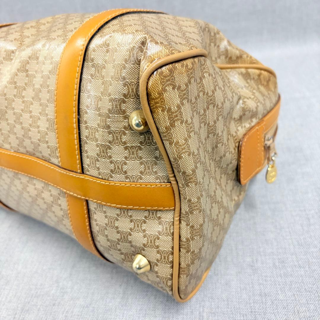 CELINE セリーヌ マカダム トリオンフ ハンドバッグ ミニボストン PVC