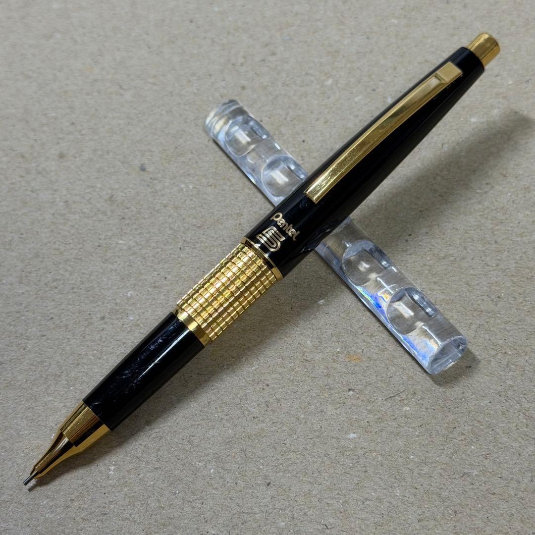 廃盤 Pentel ぺんてる KERRY ケリー シャーペン ゴールド 旧型
