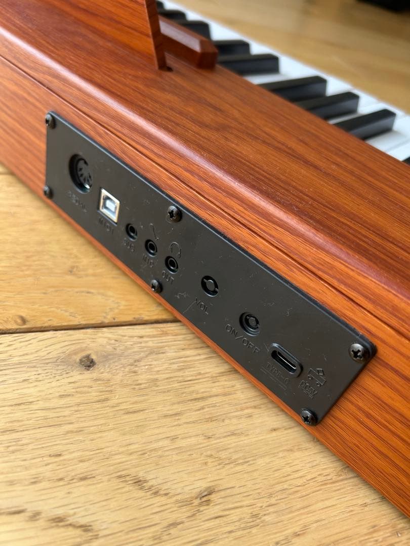 RIZKIZ 88鍵電子ピアノ ウッド調