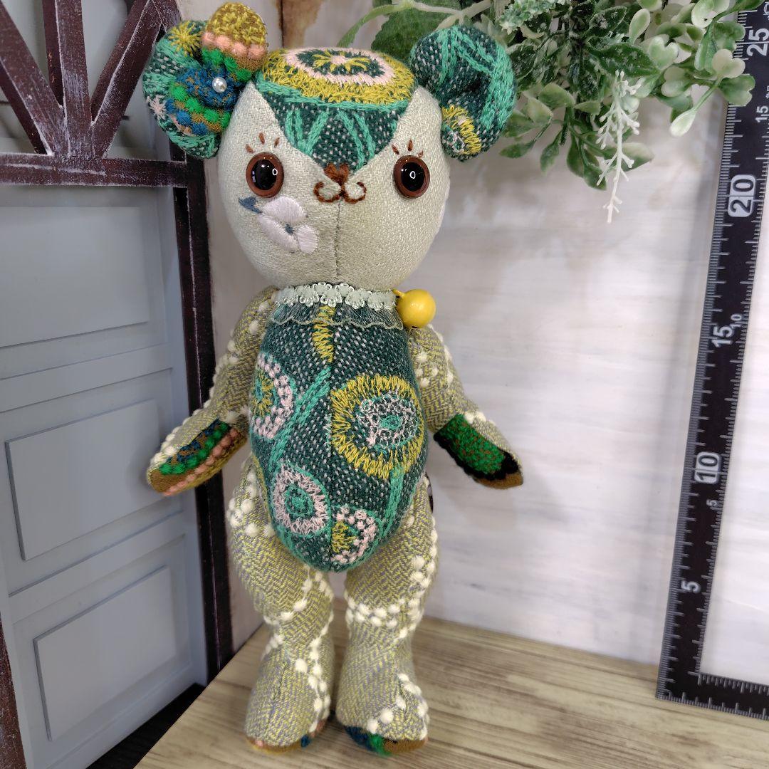 ミナペルホネン＊ハンドメイド＊ぬいぐるみ＊テディベア＊79