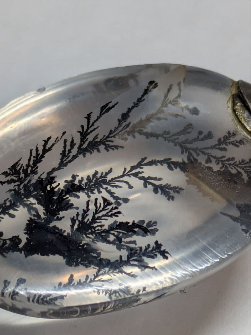 デンドリティッククォーツ 　ペンダントトップ　ビンテージ　デンドライト