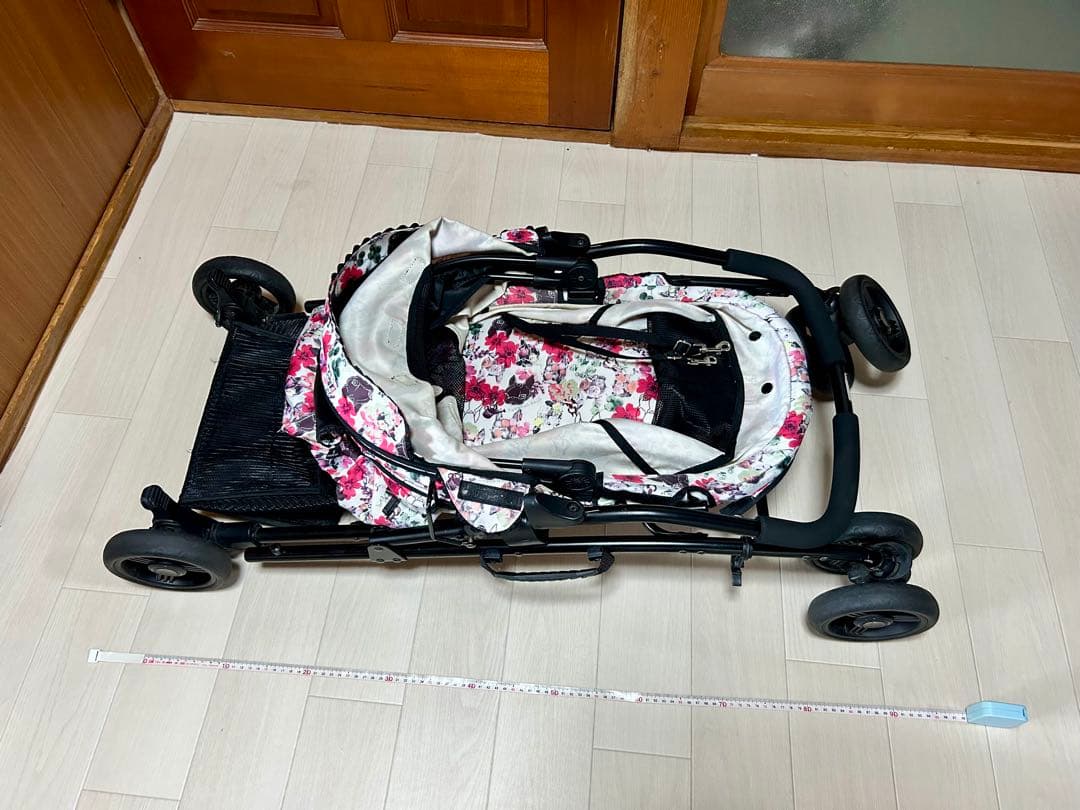 CRYSTAL BALL 花柄ペットカート