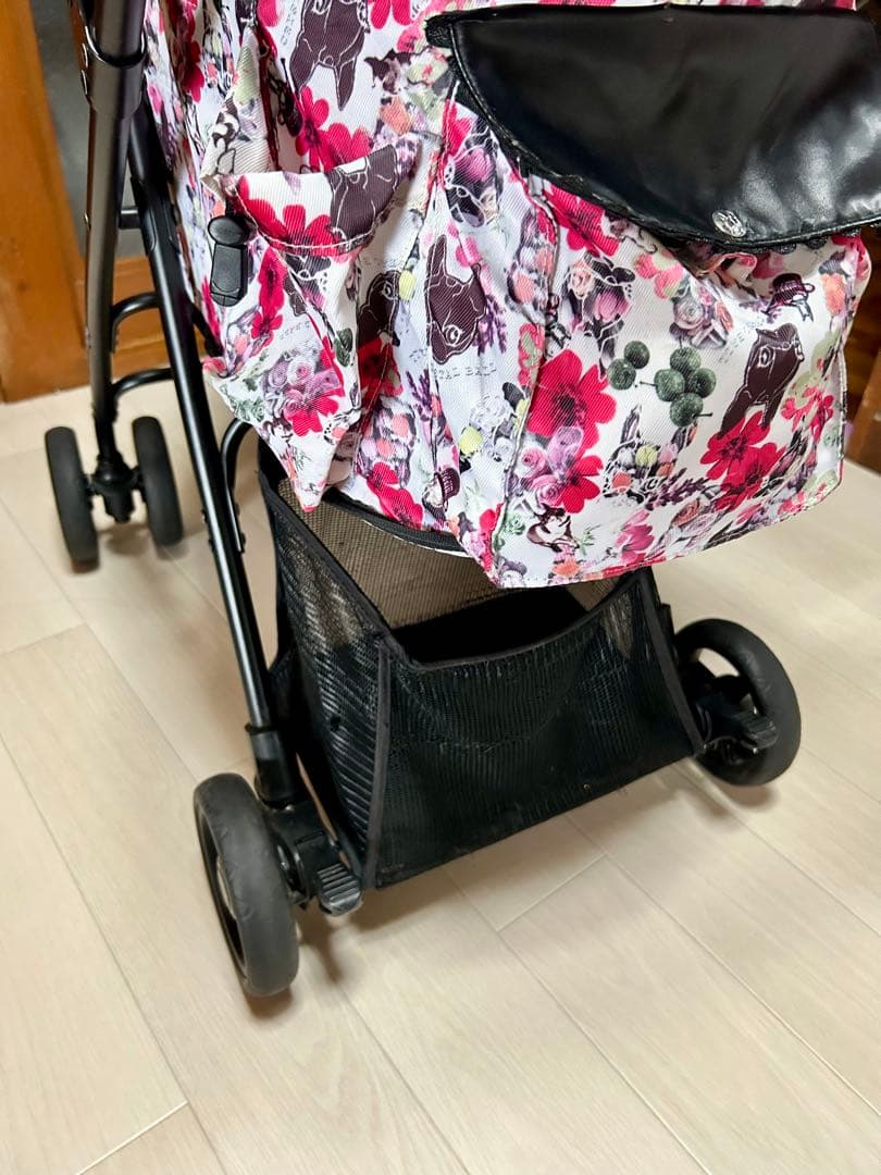 CRYSTAL BALL 花柄ペットカート