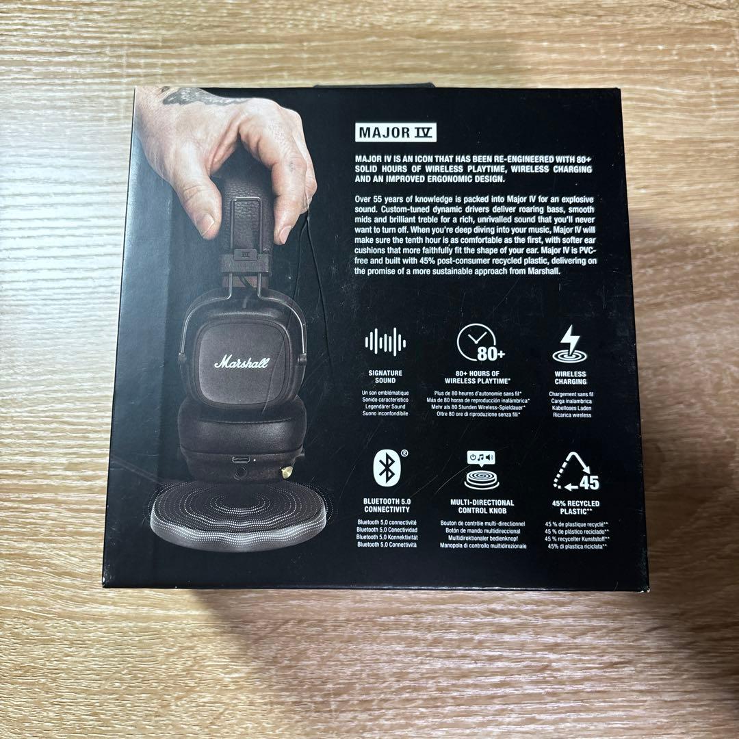 【国内正規品】Marshall Major IV ブラウン