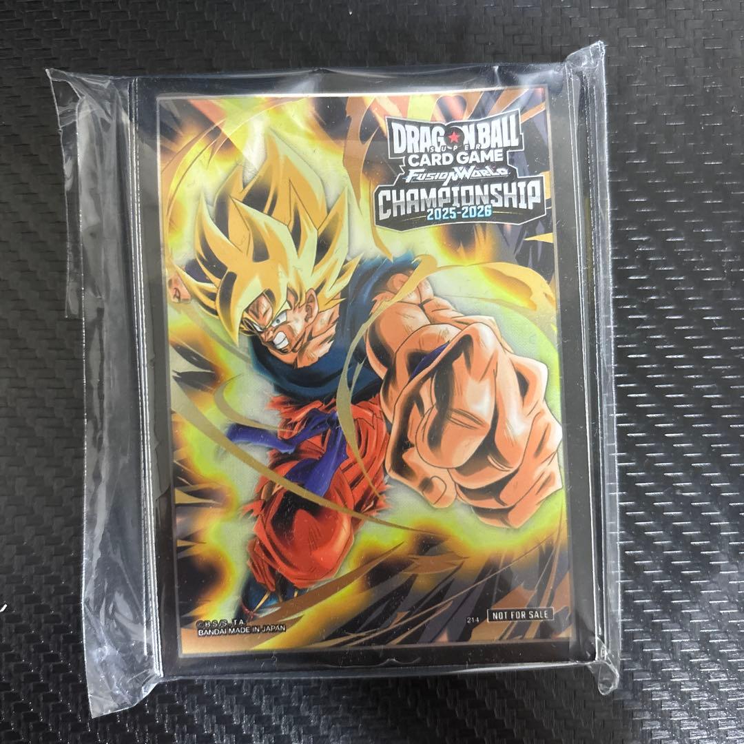 フュージョンワールド チャンピオンシップ　WAVE1 孫悟空　カードスリーブ