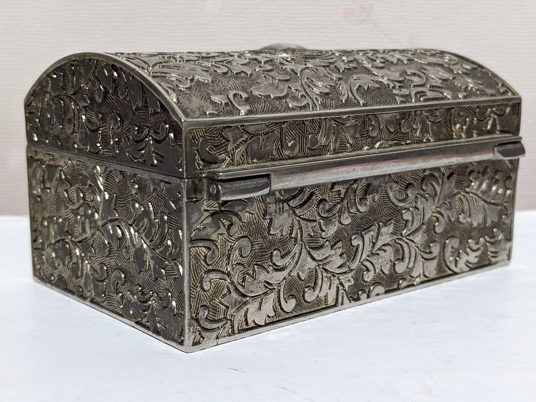 ♦イギリス ヴィンテージ 宝石箱 ジュエリーボックス アクセサリーケース 骨董品