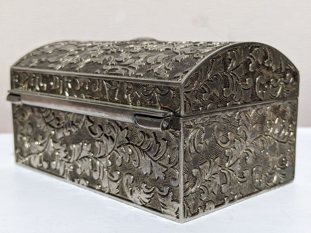 ♦イギリス ヴィンテージ 宝石箱 ジュエリーボックス アクセサリーケース 骨董品