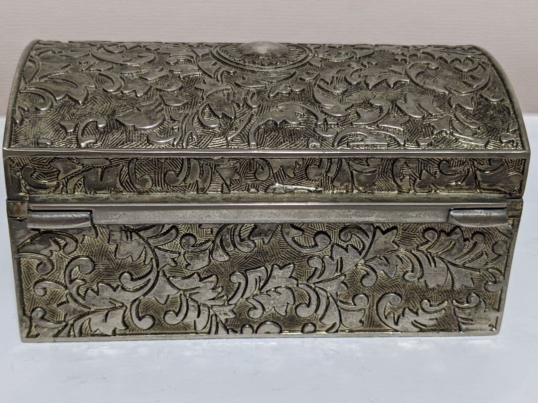 ♦イギリス ヴィンテージ 宝石箱 ジュエリーボックス アクセサリーケース 骨董品